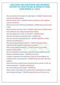 WGU D050 History of Healthcare in America Final Exam Questions & Answers 2026