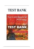 TEST BANK FOR GERONTOLOGICAL NURSING 10TH EDITION BY ELIOPOULOS