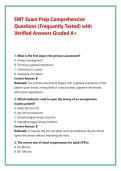 EMT FISDAP Operations Exam&vert;&vert;questions and answers with rationales&sol;graded A&plus;&sol;2026 update&sol;100&percnt; correct &sol;instant download