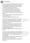 NUR 100 Nutrition Study Guide 2026&sol;2027 &vert; Nursing Nutrition Practice Questions&comma; Diet Therapy & Exam Prep
