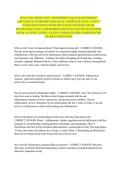 WGU D115 Advanced Pathophysiology OA Questions & Answers 2027 &vert; Units 1&ndash;7