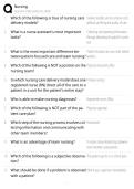 Nursing Study Guide&comma; Nursing Exam Questions&comma; Nursing Practice Questions&comma; Nursing Exam Review