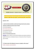 Florida Bar Examination Practice Questions & Verified Answers&comma; Plus Explained Rationales&NewLine;&NewLine;2026&ndash;2027 Latest Update &vert; 250 Practice Questions &vert; Instant Download PDF