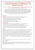 Connecticut &lpar;CT&rpar; Vacancy & Unoccupancy Insurance Exam 2026-2027 &vert; Verified Questions & Answers &vert; A&plus; Graded Guide
