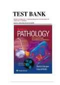 Test Bank for Rubin&rsquo;s Pathology&colon; Clinicopathologic Foundations of Medicine&comma; 7th Edition &vert; Complete Chapters &vert; Latest Study Guide 2026 &vert; David S&period; Strayer & Emanuel Rubin&NewLine;