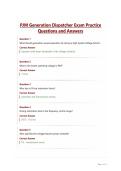 PJM Generation Dispatcher Exam Practice Questions and Answers&period;