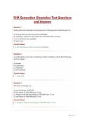 PJM Generation Dispatcher Test Questions and Answers&period;