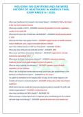 WGU D050 History of Healthcare in America Final Exam Questions & Answers 2026&NewLine;