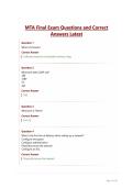 MTA Final Exam Questions and Correct Answers Latest&period;