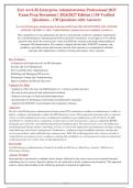 Esri ArcGIS Enterprise Administration Professional 2025 Exam&colon; Verified Q&A with Explanations &lpar;2026&sol;2027 Update&rpar;&NewLine;&NewLine;