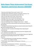 Package deal for  Delta Sigma Theta Exam Questions and Verified Solutions 2026&sol;2027 &ndash; Comprehensive Sorority History Study Guide Latest Update 100 &percnt; Correct
