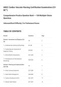 ANCC Cardiac-Vascular Nursing Certification Examination &lpar;CV&NewLine;BC&trade;&rpar;&NewLine;Comprehensive Practice Question Bank &mdash; 150 Multiple-Choice&NewLine;Questions&NewLine;Advanced&sol;Hard Difficulty &vert; For Professional Nurses
