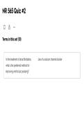 NR 565&NewLine;Quiz 2&NewLine;NR 565 Quiz 2&NewLine;pharmacology&NewLine;nursing pharmacology&NewLine;quiz questions&NewLine;nursing exam&NewLine;exam review&NewLine;study guide&NewLine;exam preparation