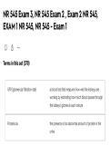 NR 545 Exam 1&comma; Exam 2 & Exam 3 &ndash; Complete Exam Study Guide