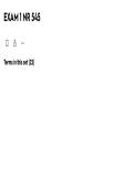EXAM 1 NR 545 &ndash; Exam 1 Study Guide