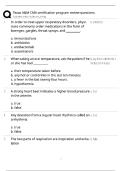 Texas A&M CMA Certification Program Review Questions &sol; Score 100&percnt; on Exam &sol; New Version 2025-2026 Update &sol; CMA Test Bank & Study Guide&NewLine;&NewLine;