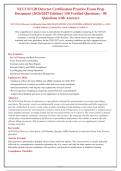 NCCCO Lift Director Certification Practice Exam &vert;  Verified Q&A with Rationales &lpar;2026&sol;2027 Update&rpar;