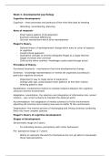 Lecture notes Psychology - developmental psychology