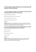 ATI Pharmacology&colon; Psychiatric Medications Exam 8 Study Guide 2026&NewLine;&vert;Questions &vert;Answers &vert;Rationales