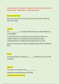 BMS 300 EXAM 4 &lbrack;2026&sol;2027&rsqb; &vert; UPDATED ACTUAL EXAM QUESTION &NewLine;AND ANSWER &vert; FREQUENTLY TESTED QUESTIONS