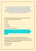 CMA &lpar;AAMA&rpar; ACTUAL EXAM 2026&sol;2027 PRACTICE QUESTIONS AND STUDY GUIDE COMPLETE ACCURATE EXAM REAL QUESTIONS WITH WELL ELABORATED ANSWERS WITH DETAILED RATIONALES &lpar;RELIABLE SOLUTIONS&rpar; CURRENTLY UPDATED VERSION 2026 EDITION &vert;GUARANTEED SUCCESS A&plus; &vert;BRAND NEW&excl; 