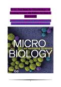 Microbiology&colon; An Evolving Science&comma; 6th Edition &vert; Complete & Comprehensive Test Bank &vert; Exam Questions and Answers Guide