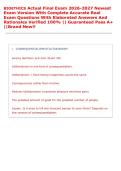 BIOETHICS Actual Final Exam 2026-2027 Newest &NewLine;Exam Version With Complete Accurate Real &NewLine;Exam Questions With Elaborated Answers And &NewLine;Rationales Verified 100&percnt; &vert;&vert; Guaranteed Pass A&plus; &NewLine;&vert;&vert;Brand New&excl;&excl; 