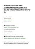 ATI RN MEDSURG PROCTORED&NewLine;COMPREHENSIVE ASSESSMENT 2026&NewLine;SOLVED QUESTIONS SOLUTIONS GRADED&NewLine;A&plus;