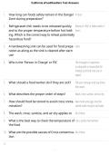 California eFoodHandlers Test &ndash; Answers and Practice Questions