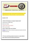 BSN Health Assessment Exam Practice Questions & &lbrack;Verified Answers&rsqb;&comma; Plus Explained Rationales &vert; 2026 Latest Update &vert; Instant Download PDF 200