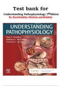 Test bank for Understanding Pathophysiology 7th edition&NewLine;By Sue Huether&comma; McCance&comma; and Brashers