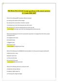 PSI Practice Exam Questions with Correct Answers A&plus; Grade &vert; 2026&sol;2027 Comprehensive Exam Study Guide&vert;PSI Practice Exam &ndash; General Licensing Domains