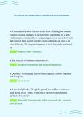 ATLS TRAUMA FINAL PAPER CORRECT ANSWERS VIEW AHEAD STUDY SHEET