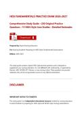 HESI  RN FUNDAMENTALS PRACTICE EXAM 2026&ndash;2027 Comprehensive Study Guide &bull; 250 Original Practice Questions &bull; 15 NGN-Style Case Studies &bull; Detailed Rationales