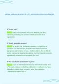 AUDIT AND ASSURANCE 2ND EDITION TEST PAPER QUESTIONS SOLUTIONS ACCURATE ANSWERS
