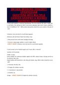 266 HESI MEDSURG &lpar;2026&sol;2027&rpar;&NewLine;UPDATE&vert;EXAM&NewLine;QUESTIONS WITH MULTIPLE&NewLine;CHOICES &vert;VERIFIED & REVISED&NewLine;ANSWERS &lpar;NEW&rpar;&excl;&excl;&excl;