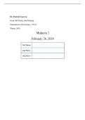 ECON 160 MIDTERM 2 EXAM &vert; QUESTIONS AND SOLUTIONS &vert; WINTER 2026 &vert; WITH COMPLETE SOLUTIONS - UCLA&period;