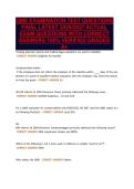 QME EXAMINATION TEST QUESTIONS&NewLine;FINAL LATEST 2026&sol;2027 ACTUAL&NewLine;EXAM QUESTIONS WITH CORRECT&NewLine;ANSWERS 100&percnt; VERIFIED GRADED&NewLine;A&plus;