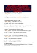 QME EXAM LATEST 2026&sol;2027&NewLine;ACTUAL EXAM QUESTIONS WITH&NewLine;CORRECT ANSWERS 100&percnt; VERIFIED&NewLine;GRADED A&plus;