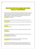 NR511 Week 3 Quiz &ndash; Correct Questions with Verified Answers &ndash; A&plus; Grade 2026&sol;2027 &ndash; Practice Questions with Answers