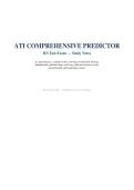 ATI Comprehensive Predictor RN Exit Exam &ndash; Comprehensive Nursing Study Guide &ndash; Exam Review and Practice Questions