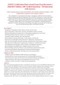 OTFIT Certification Final Actual Exam Prep Document &vert;&NewLine;2026&sol;2027 Edition &vert; 200 Verified Questions - 150 Questions&NewLine;with Answers