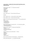 NUR 164 EXAM 3 &ndash; NURSING STUDY GUIDE&comma; PRACTICE QUESTIONS & EXAM REVIEW 2026&sol;2027