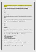 NFHS Football Rules Exam verified with correct answers and rationales 2026&sol;2027 &NewLine;version