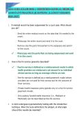 NHA CCMA EXAM 2026 &vert; CERTIFIED CLINICAL MEDICAL ASSISTANT PRACTICE QUESTIONS &vert;LATEST VERSION 2026-2027&period;