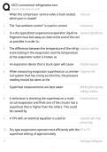 ESCO Commercial Refrigeration Certification Exam Study Guide 2026&sol;2027 Accurate Questions with Correct Detailed Solutions &vert;&vert; 100&percnt; Guaranteed Pass Newest Version