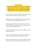 NUR 163 Exam 1  &NewLine;Comprehensive Resource To Help You Ace 2026-2027 &NewLine;Exams Includes Frequently Tested Questions With &NewLine;ELABORATED 100&percnt; Correct COMPLETE SOLUTIONS  &NewLine;Guaranteed Pass First Attempt&excl;&excl; Current Update&excl;&excl;