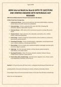 ABIM Internal Medicine Boards ITE EXAM QUESTIONS AND VERIFIED ANSWERS WITH RATIONALES JUST RELEASED&period;pdf&NewLine;&NewLine;