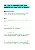 PRSA&lowbar;APR&lowbar;ACTUAL&lowbar;QUESTIONS&lowbar;AND&lowbar;ANSWERS&lowbar;FULL&lowbar;SOLUTION&lowbar;STUDY&lowbar;GUIDE