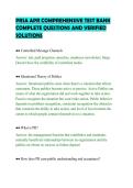 PRSA&lowbar;APR&lowbar;COMPREHENSIVE&lowbar;TEST&lowbar;BANK&lowbar;COMPLETE&lowbar;QUESTIONS&lowbar;AND&lowbar;VERIFIED